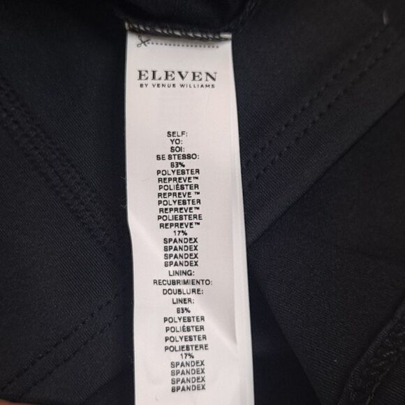 Eleven By Venus Williams Black Flutter Tennis Skirt Shorts/Pockets Large… - Picture 8 of 9